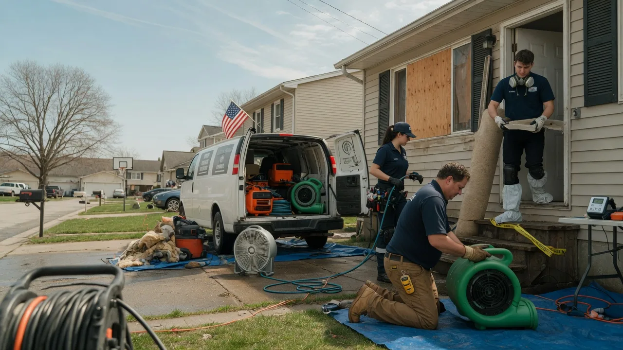 Water Damage Restoration in Marion, ND near me
